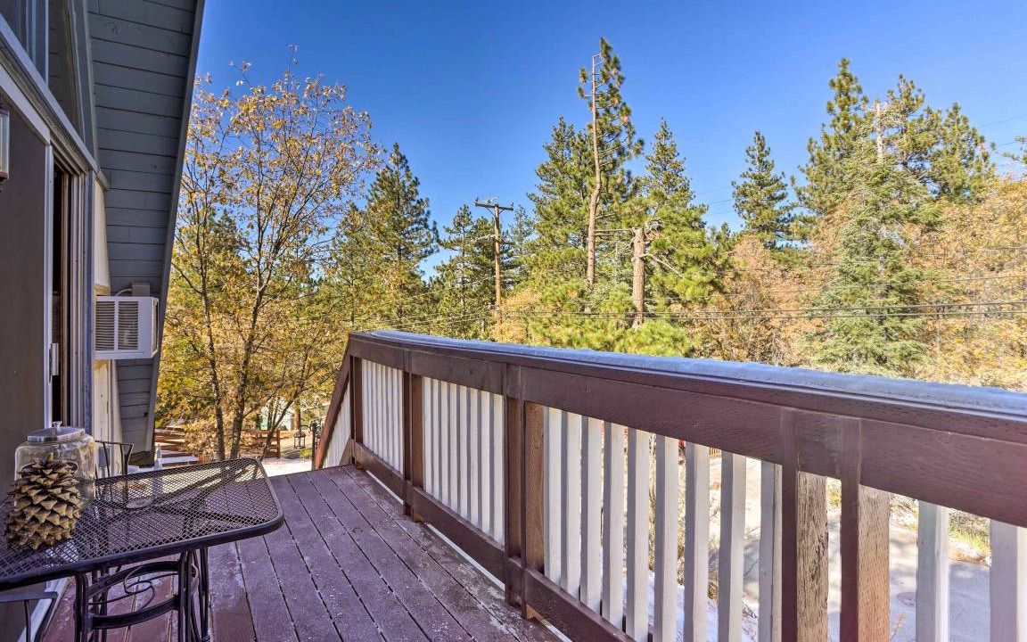 Photo of Patio Balcony in Arrowbear Lake