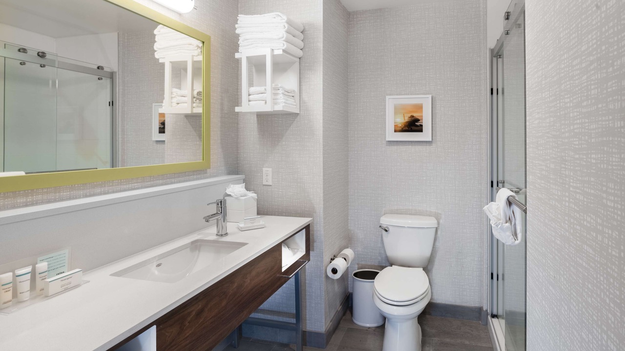 Photo of Bathroom in March Air Reserve Base