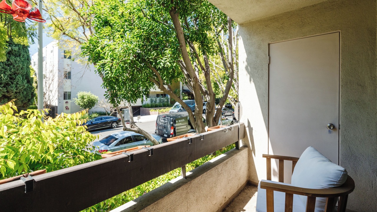 Photo of Patio Balcony in West Hollywood