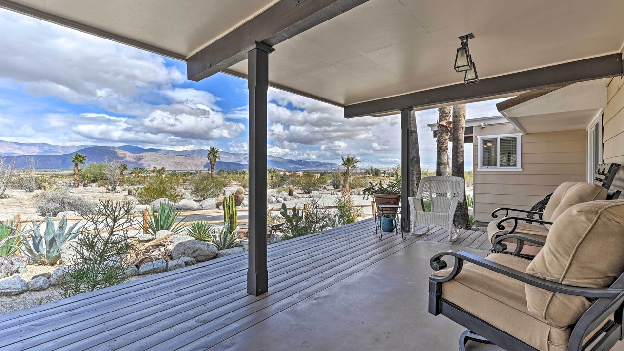 Photo of Patio Balcony in Borrego Springs
