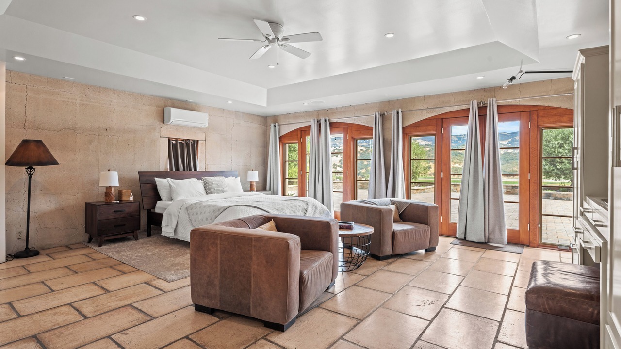 Photo of Bedroom in California Wine Country