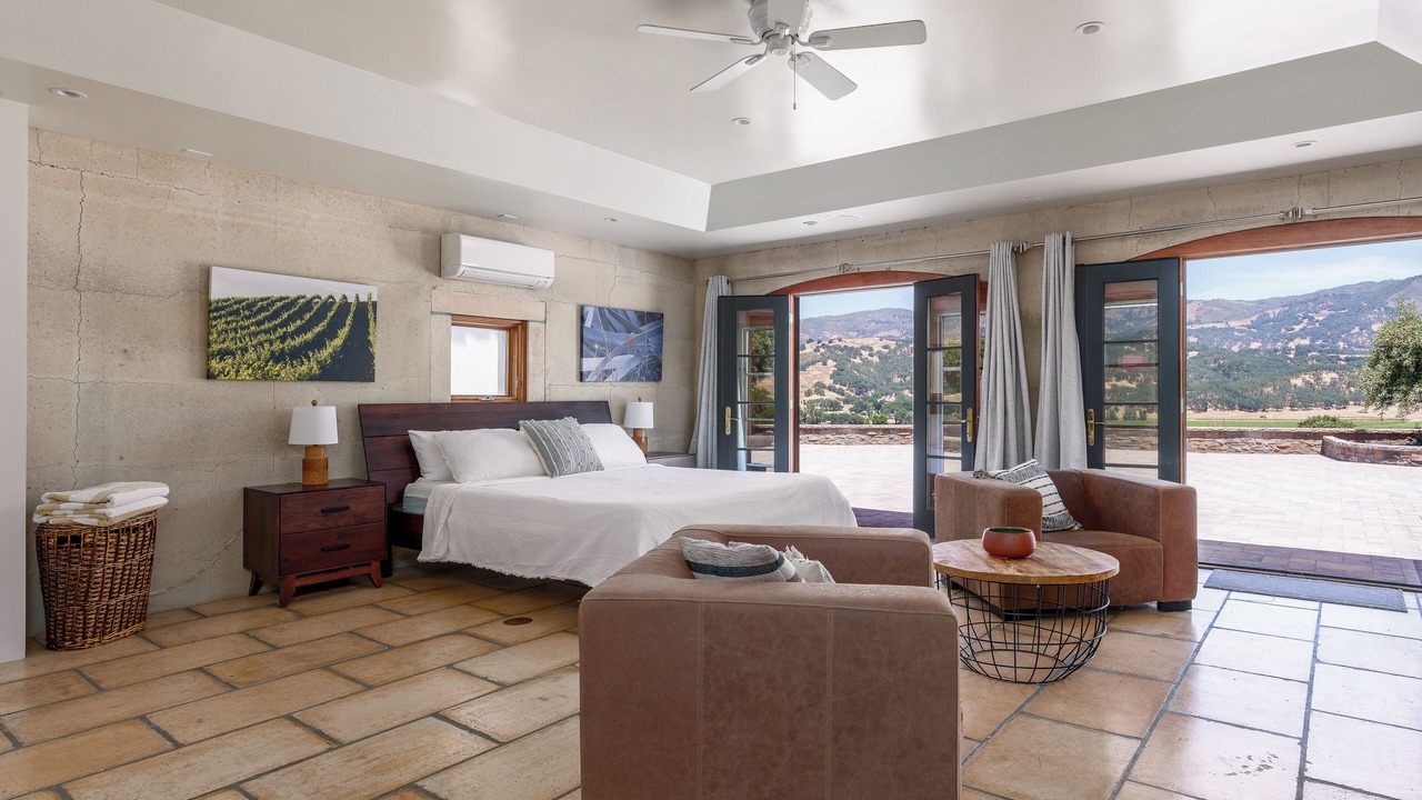 Photo of Bedroom in California Wine Country