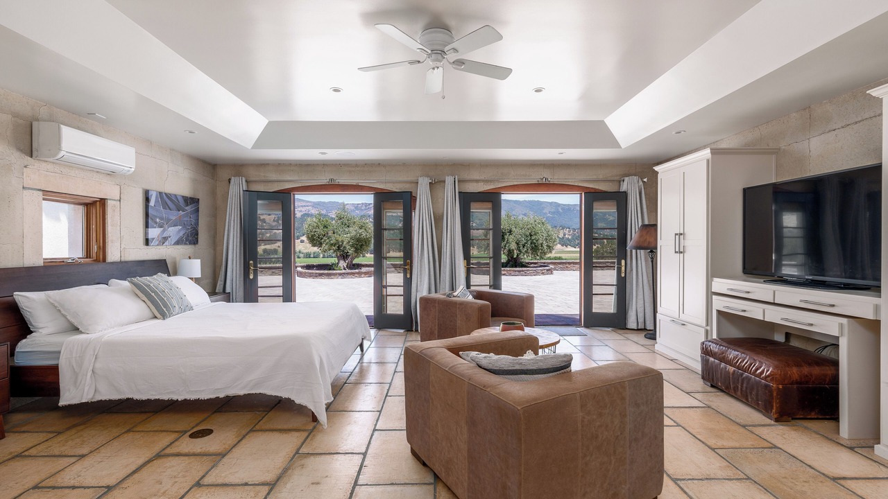 Photo of Bedroom in California Wine Country
