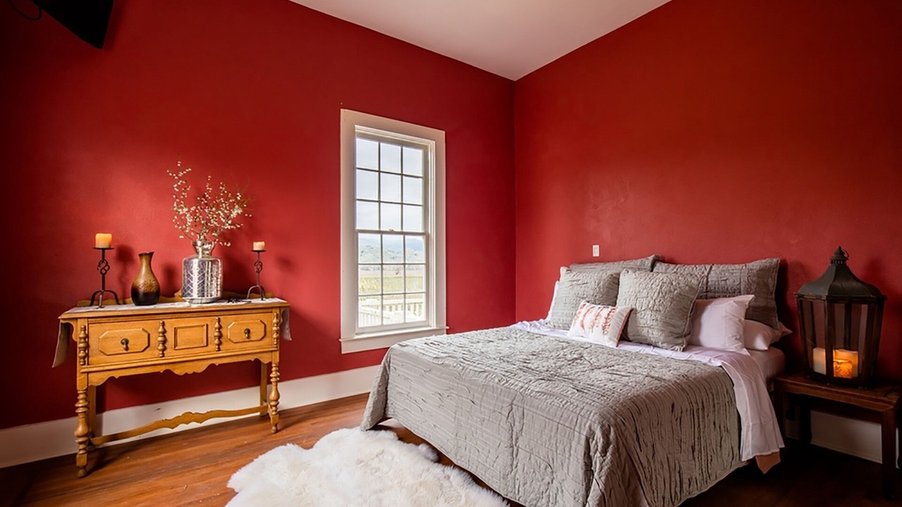Photo of Bedroom in California Wine Country