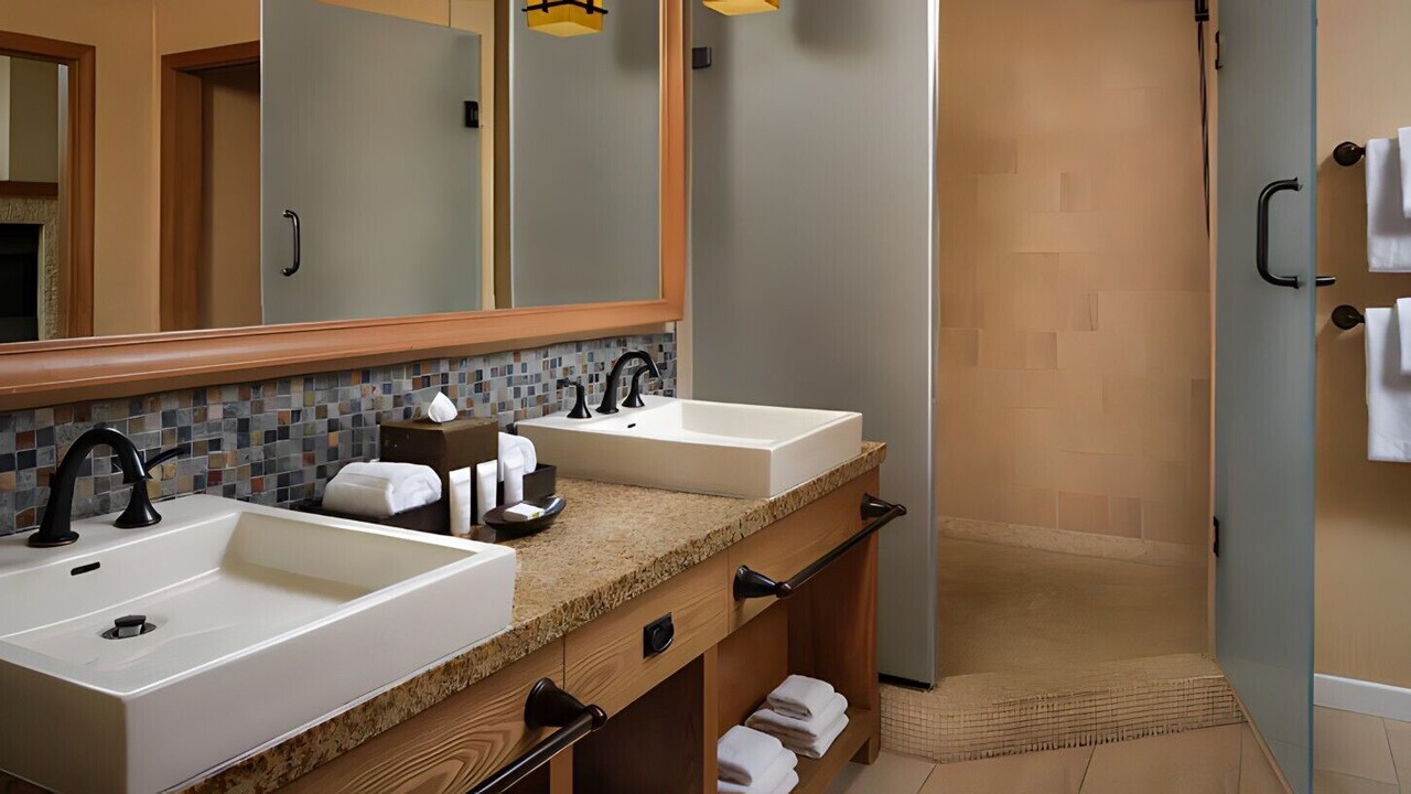 Photo of Bathroom in Lawrence Welk Resort Village