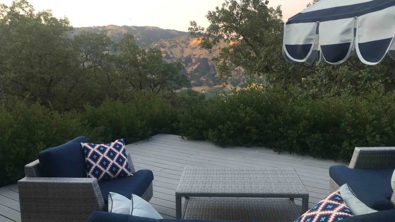 Photo of Patio Balcony in California Wine Country