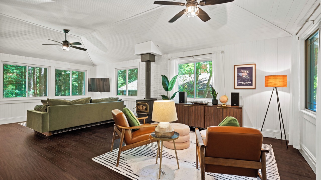 Photo of Livingroom in Camp Meeker