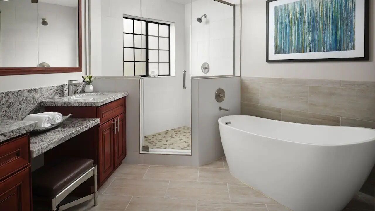 Photo of Bathroom in Lawrence Welk Resort Village