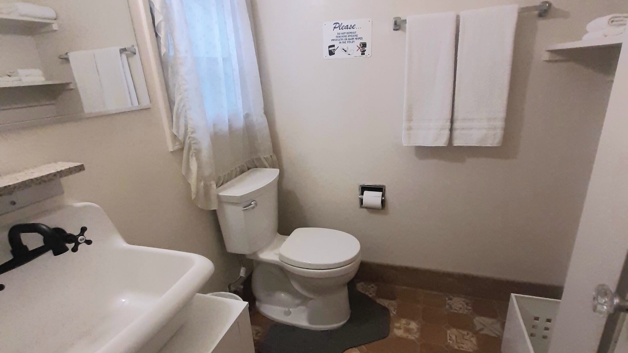 Photo of Bathroom in March Air Reserve Base