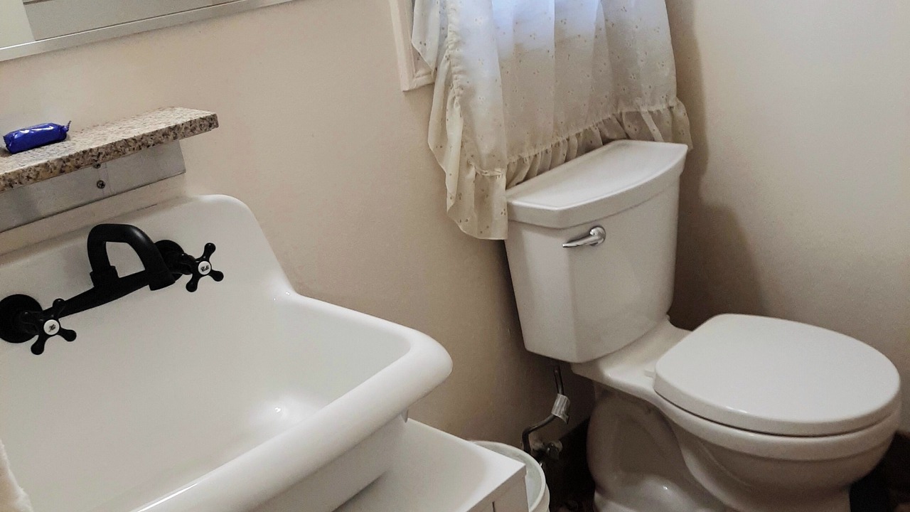 Photo of Bathroom in March Air Reserve Base