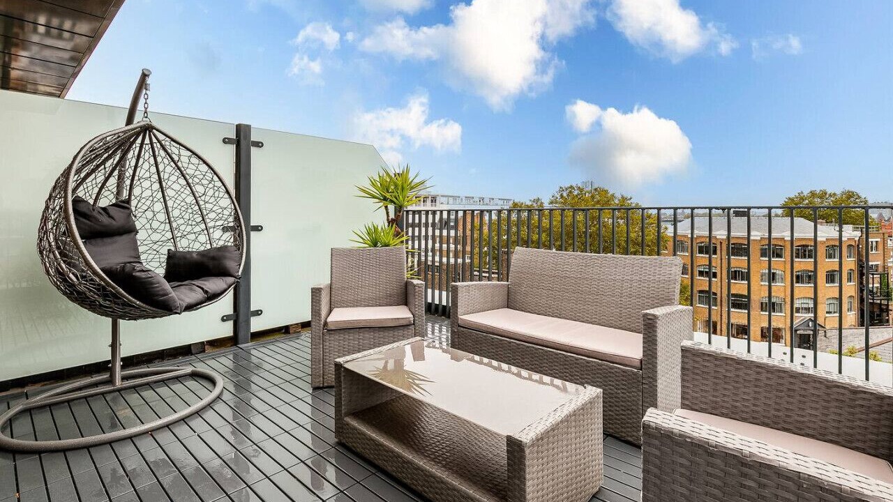 Photo of Patio Balcony in Camden Town with Primrose Hill