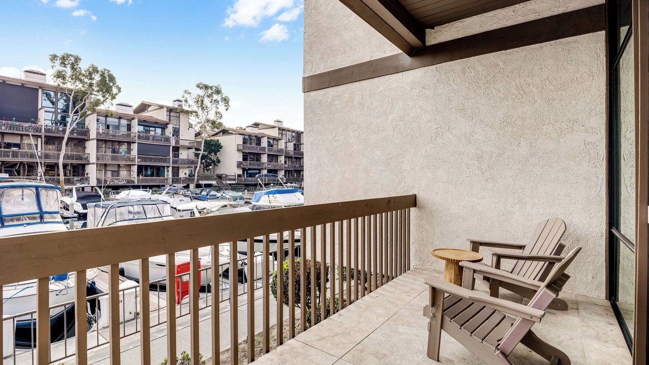 Photo of Patio Balcony in Marina Pacifica
