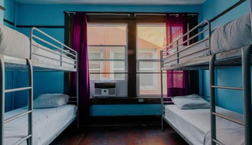Bed in 4-Bed Mixed Dormitory Room With Air-Conditioning