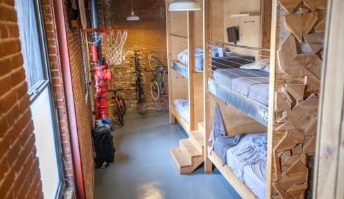 Single Bed in Dormitory Room