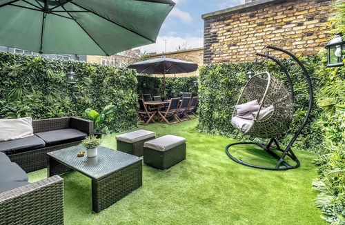 Marylebone Apartment | Majestic Apartment in the ♥️ of Marylebone ❄️ Air Con. 🌿 Garden | Sleeps 8